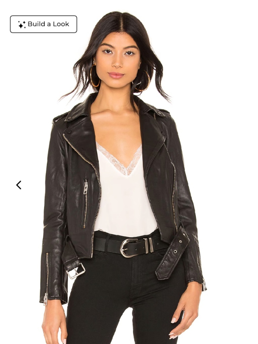 AllSaints Balfern Leather Jacket‎